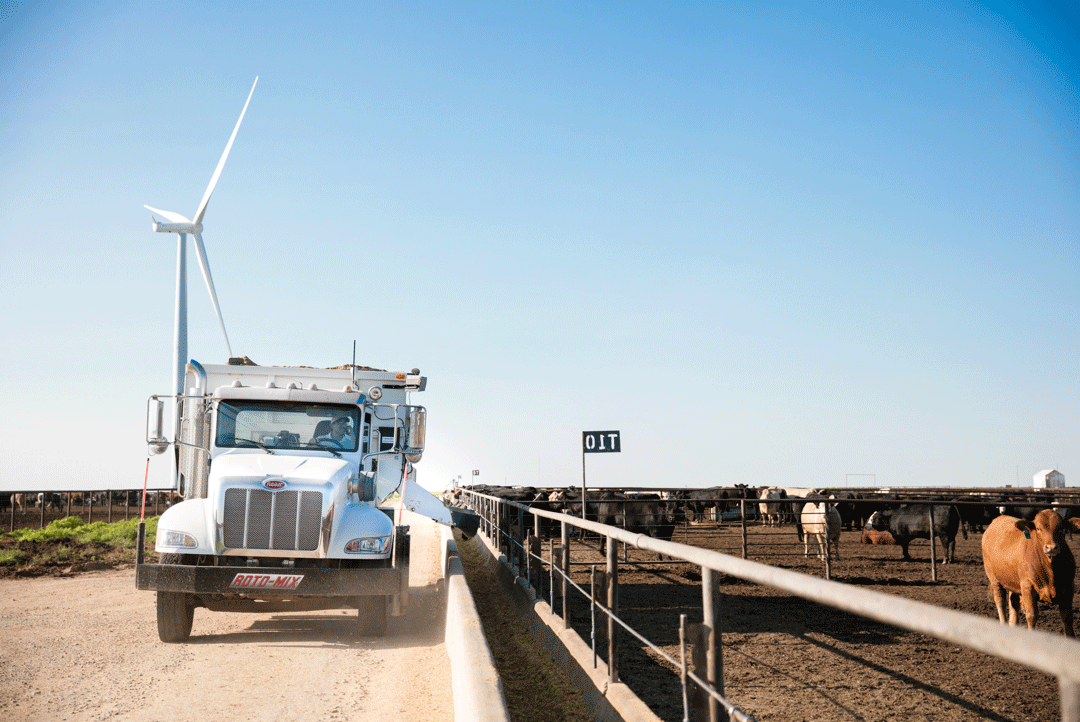 Feedyard truck