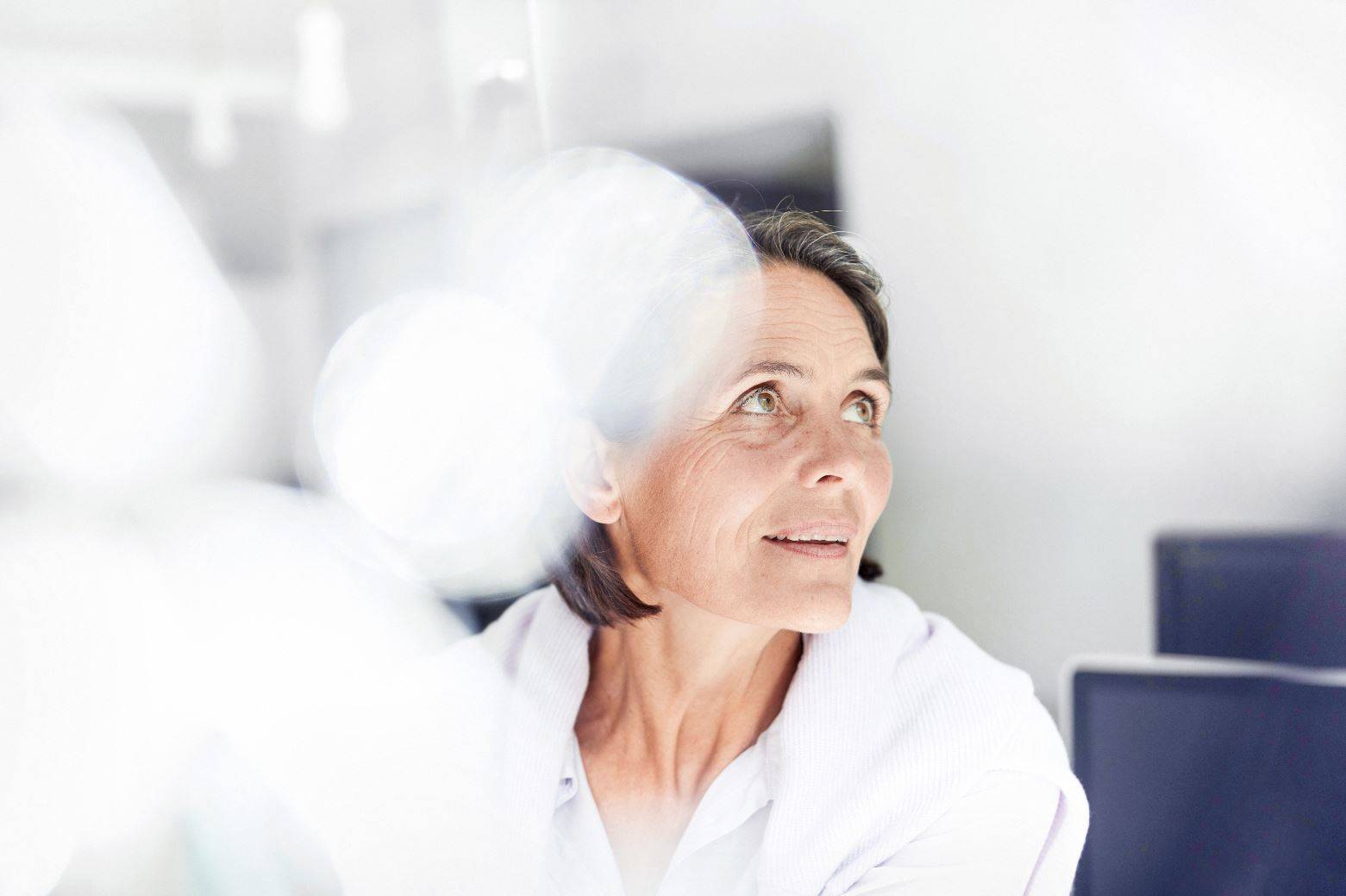 Mature business woman in office