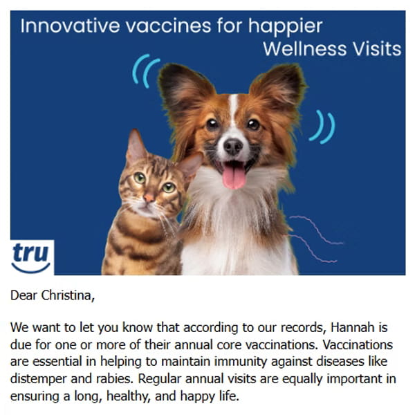 TruCan Core vaccines