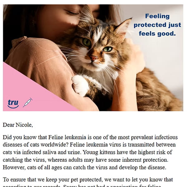truFel feline vaccine