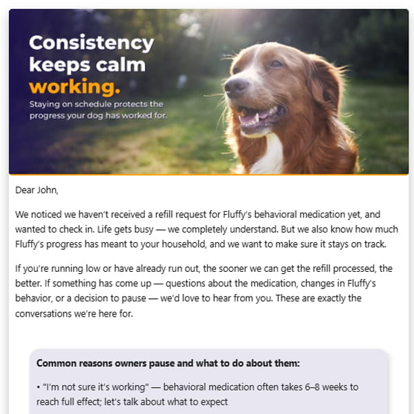 caniquell compliance 90 days