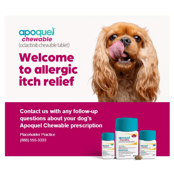 apoquel chewable welcome email