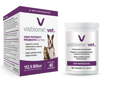 Visbiome Vet box and bottle