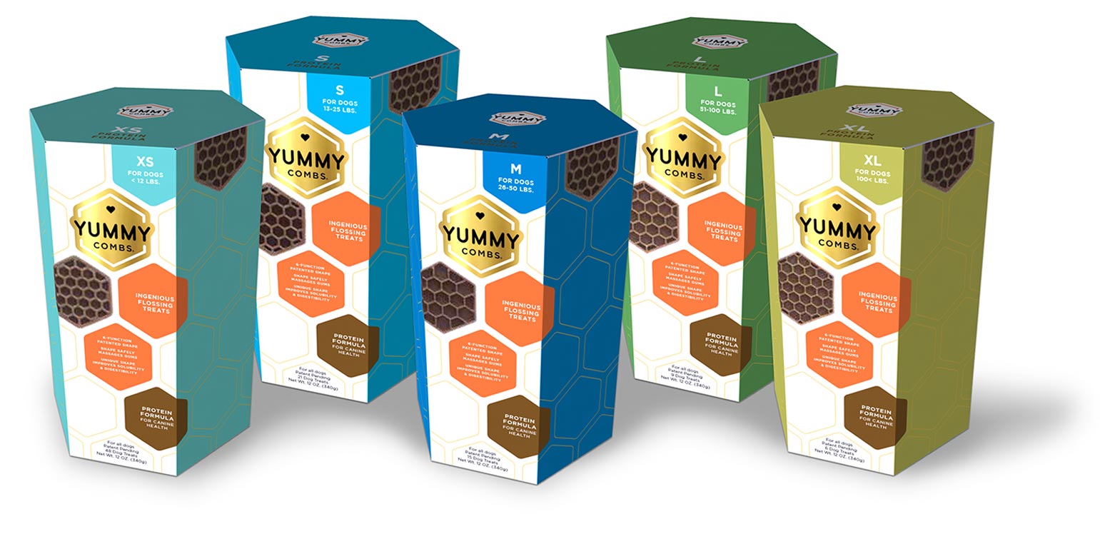 Yummy Combs Flossing Treats MWI Animal Health