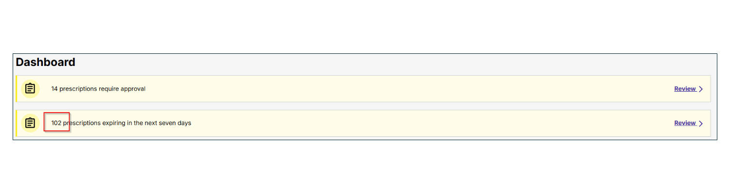 myAnimalRx New Notification for Expiring Prescriptions