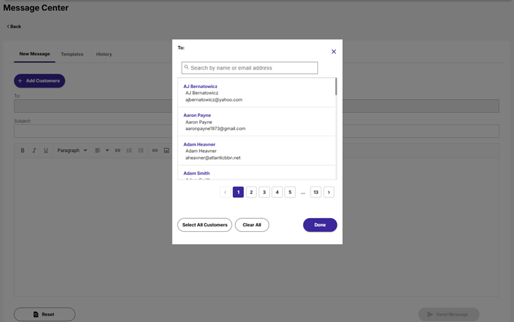 myanimalrx Create Your New Message by: choosing Your Recipients