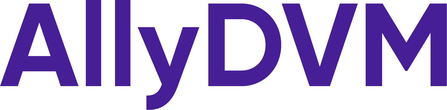 Blue AllyDVM logo